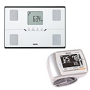 通信対応 体組成計BC-768 (パールホワイト) ・血圧計BP-302 セット