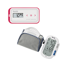 通信対応 活動量計AM-150 (ピンク) ・血圧計BP-224L セット