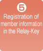 5.Registration of member information in the Relay-Key