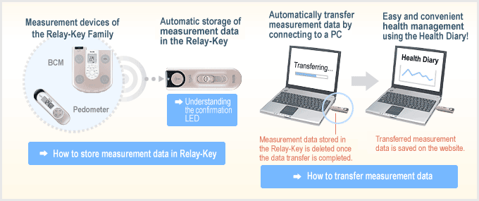 Using the Relay-Key (diagram)