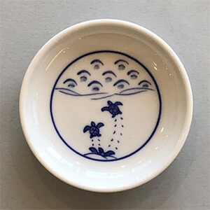 豆皿 子亀