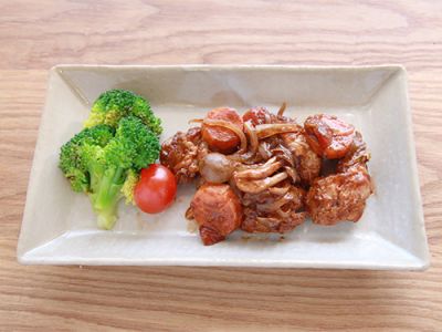 鶏肉のバルサミコ煮込み