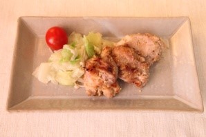 鶏肉のごまみそ焼き